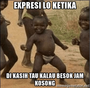 8 Meme 'Saat Jam Kosong di Kelas' Ini Lucu Banget, Ingatan Masa Sekolah Paling Asik