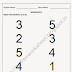 Match the Number worksheet for nursery children