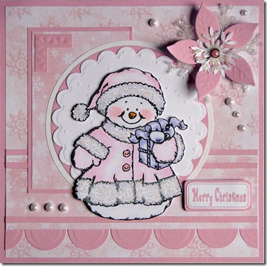 Pink Snow Lady - Card No. 089 001