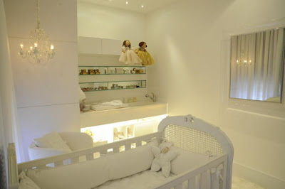 DORMITORIO BLANCO PARA BEBE via www.dormitorios.blogspot.com