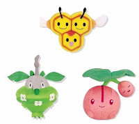 Combee Wormadam Cherubi Plush