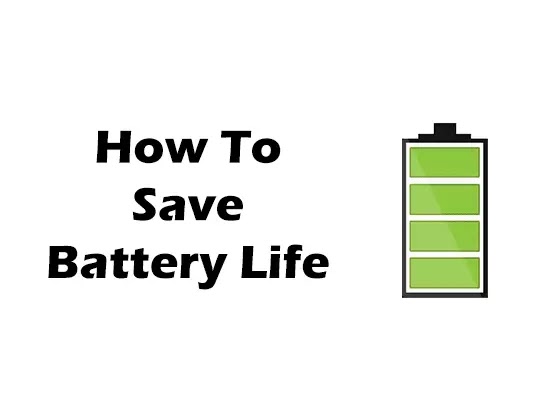 How to save battery life