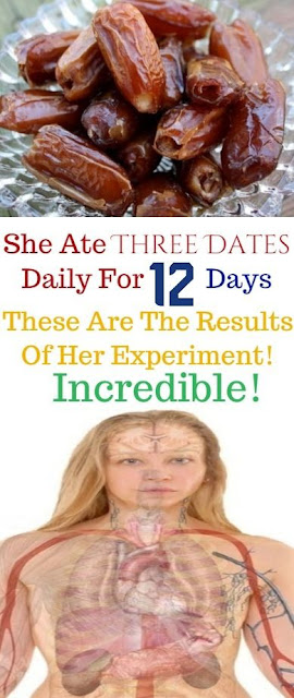 She Ate Three Dates Daily For 12 Days – These Are The Results Of Her Experiment! Incredible!