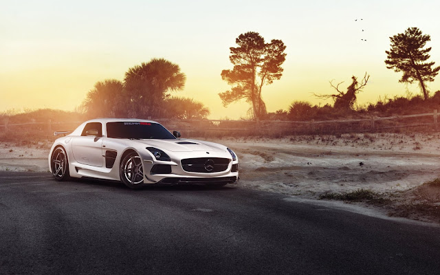 Mercedes-Benz SLS Black Series Desktop Wallpaper