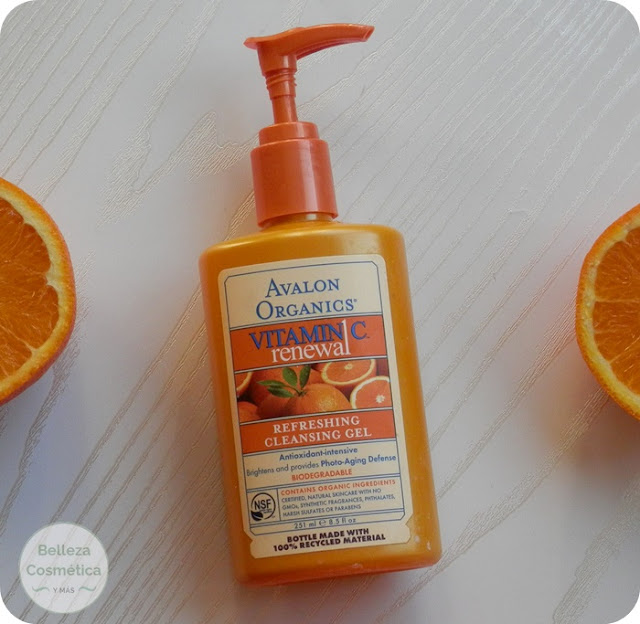 Gel Limpiador Avalon Organics Vitamin C Renewal opinión