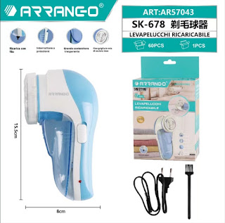 ARRANGO AR67043 LEVAPELUCCHI ELETTRICO 5w TOGLI PELUCCHI MAGLIONI  RICARICABILE USB SPAZZOLA PELI sk-678 - INGROSSO CINESE NAPOLI ONLINE IBAY  CINA Cinese ingrosso informatica elettronica Elettrodomestici