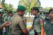 27 Anggota Kodim Soppeng Naik Pangkat