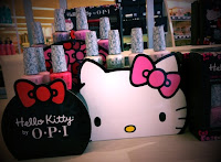 HELLO KITTY nail polish collection OPI pink Ulta haul manicure pedicure swatches