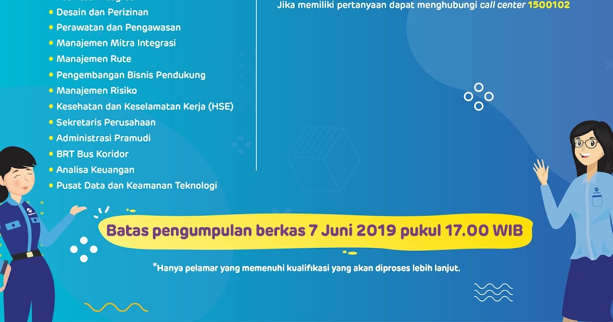 Lowongan Kerja Lowongan Kerja TransJakarta Besar Besaran    April 2024