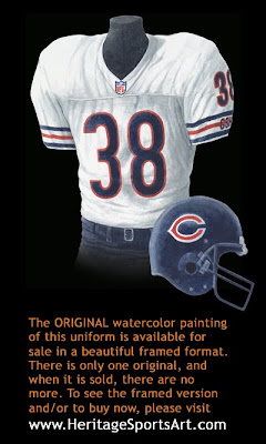 Chicago Bears 1999 uniform