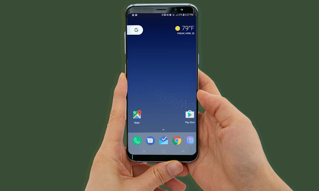 Tampilan Launcher Galaxy S8