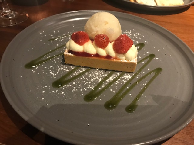 Lea Marston, Hotel & Spa, Sutton Coldfield, Food, Strawberry Tart,