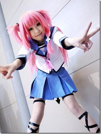 angel beats! cosplay - yui 2