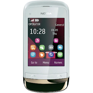 Nokia C2-02 Golden White