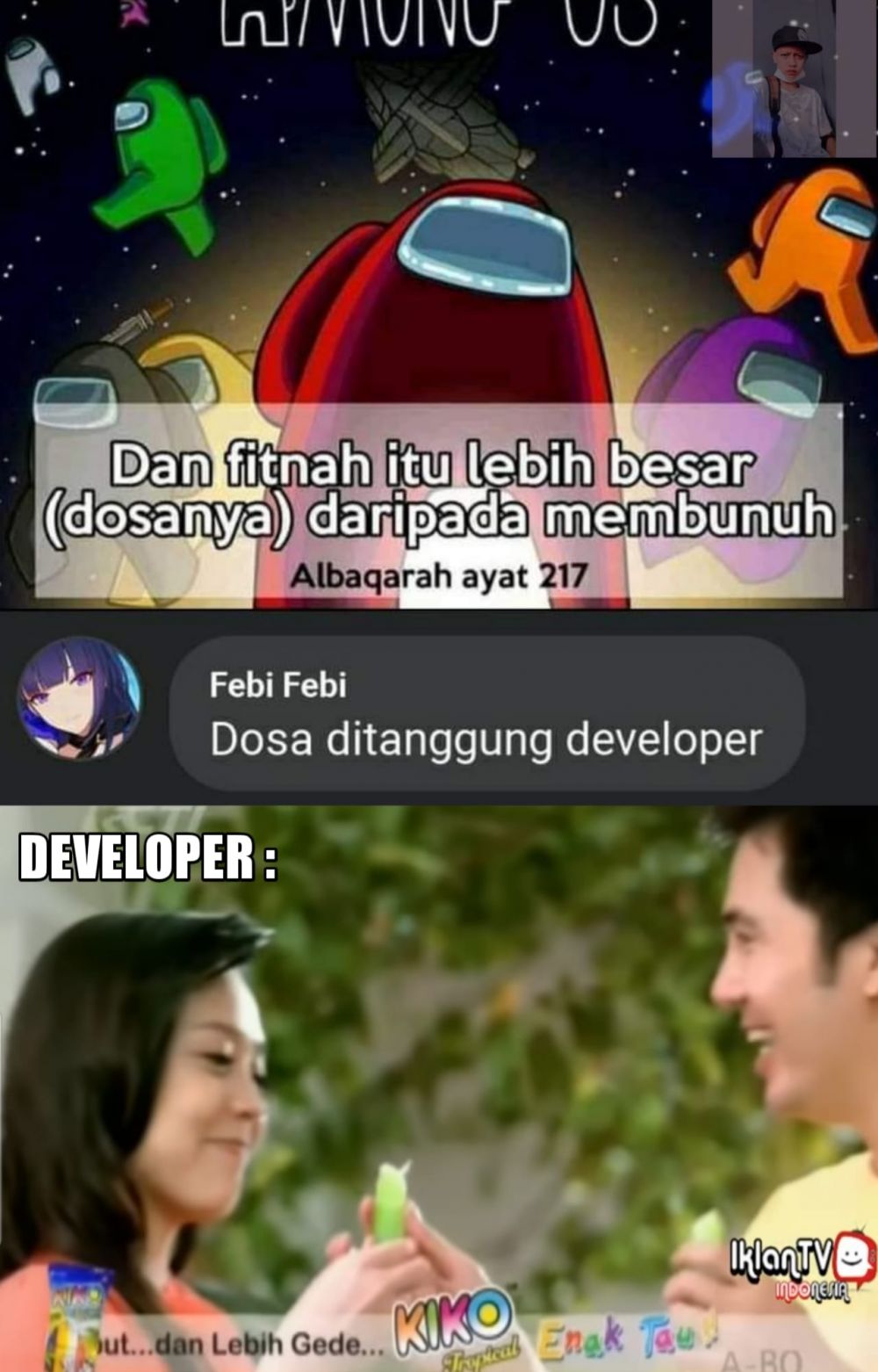 14 Meme Lucu Game Among Us Ini Kocak Parah