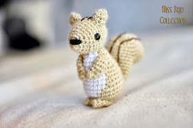 Amigurumi squirrel