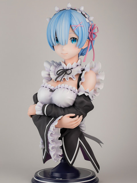 Busto de Rem de Re:Zero a escala real 