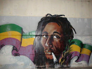 Bob Marley Graffiti - Sant Carles de La Rápita