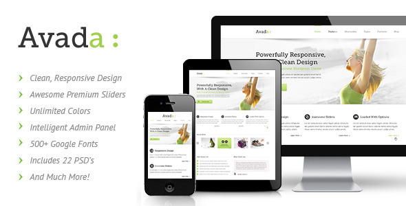 Avada Responsive Multi-Purpose WP Theme v1.0.8