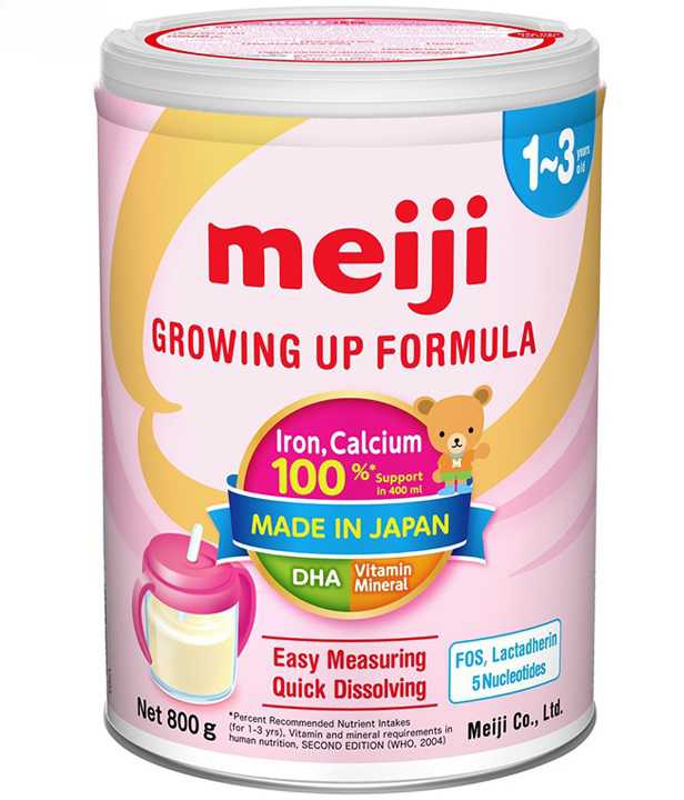 Sữa Meiji số 9 dành cho trẻ từ 1 – 3 tuổi