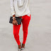 Red Pant - lover4fashion