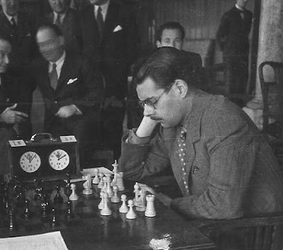 Antonio Medina en el Campeonato de España de Ajedrez de 1944