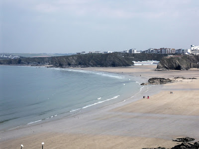 Beaches at Newquay Cornwall