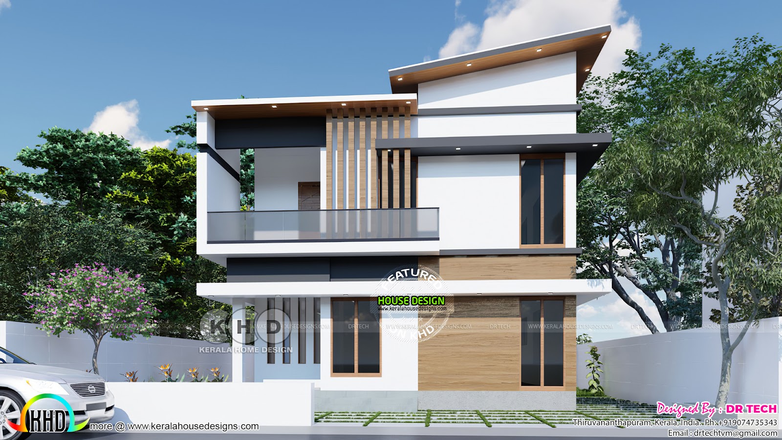 Trending Modern house design 2022, 1250 sqft 2Bhk modern house