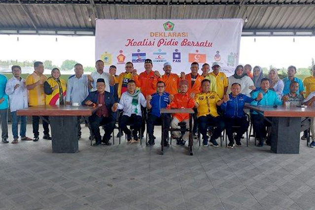 Deklarasi Koalisi Pidie Bersatu: Partai Aceh Tidak Ikut Bergabung