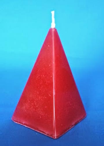 How To Make A Pyramid Candle Mold