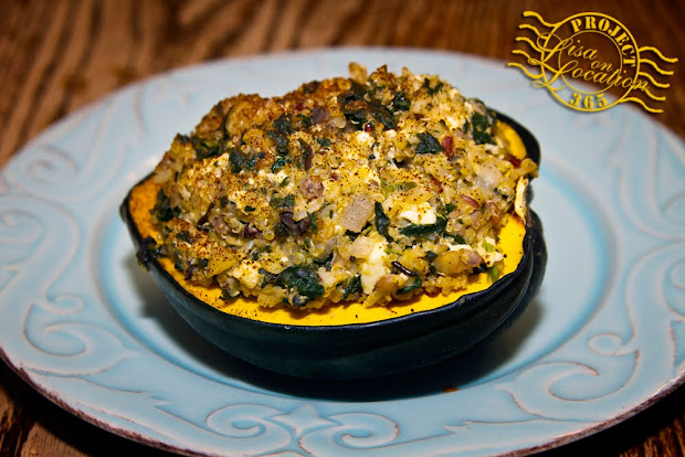 365 photo challenge, Lisa On Location photography, New Braunfels, Texas. Stuffed acorn squash