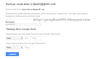 Merebut Kembali Akun Gmail yang Kena Hack