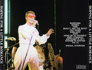 Bowie Tour Japan 1978