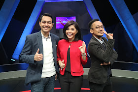 Merry Riana, Edvan M Kautsar dan Mc Danny dalam Acara I'm Possible Muda, Kaya, Bahagia, Bisa?