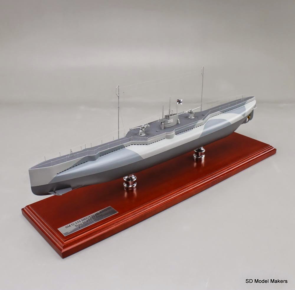 Sd Model Makers 22 Inch Ww 1 German Submarine Model