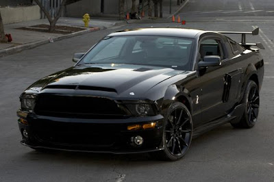 black ford mustang gt