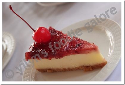 Raspberry Cheese Cake