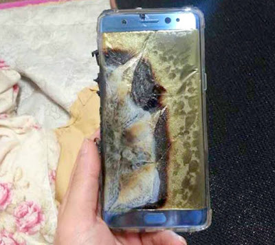 Damaged Note 7- front