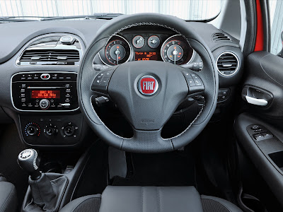 2010 Fiat Punto Evo Interior View