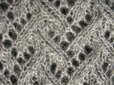 Felted Lace Wrap knitting pattern by Littletheorem