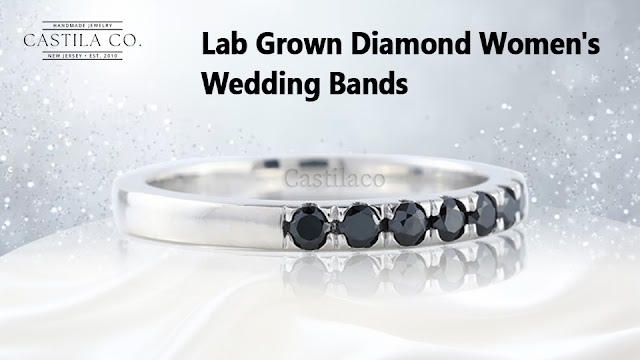 lab grown diamond wedding set