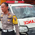 Dua Anggota Polisi Tertabrak Ambulans Saat Bubarkan Tawuran di Padang