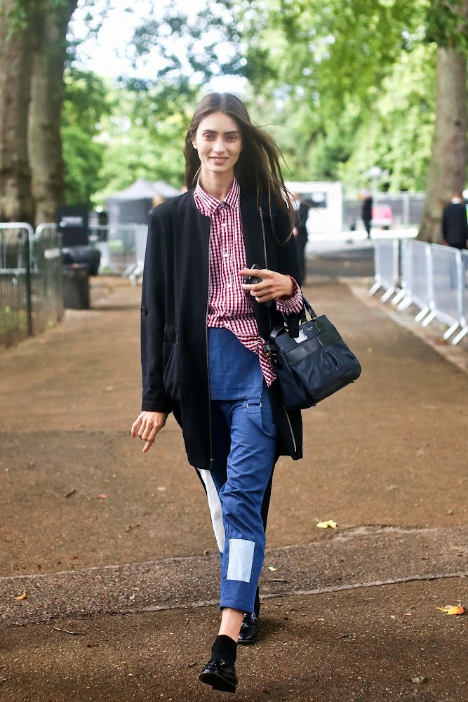 Model Off Duty: Marine Deleeuw