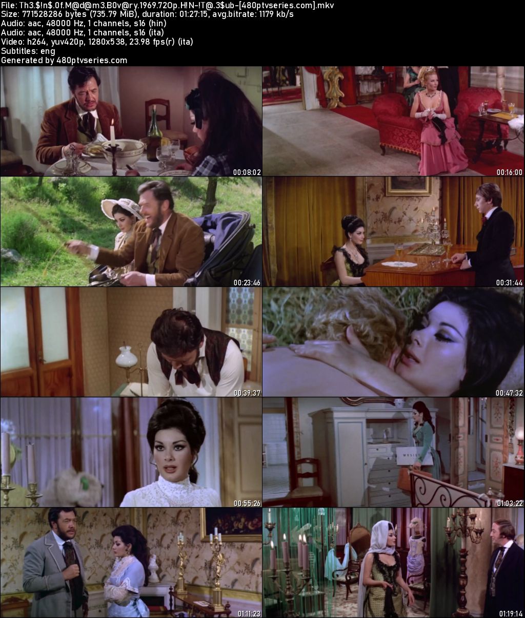 Watch Online Free The Sins of Madame Bovary (1969) Full Hindi Dual Audio Movie Download 480p 720p Web-DL