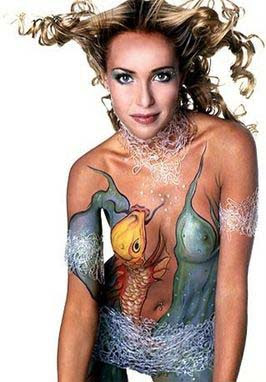 Free Art Body Painting will to be continoe