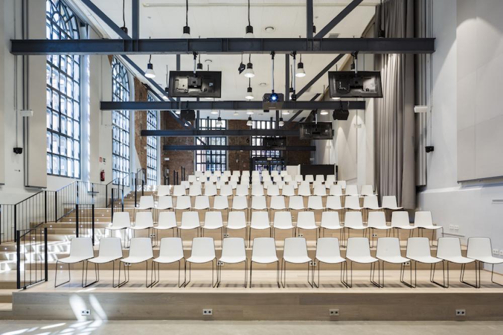Google Campus Madrid Office Design | Auditorium