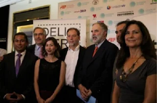 Tomás González, Francisco Chahuán; Amélie Kim Cheang, Guido Girardi; James Fishkin, Jaime Quintana, Alejandra Larraín.