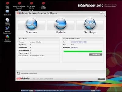 bitdefender rescue cd,antivírus bootável, antivírus no pendrive, varredura no boot, procurar vírus na inicialiazação