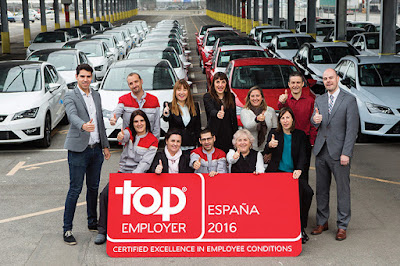 SEAT Top Employer 2016