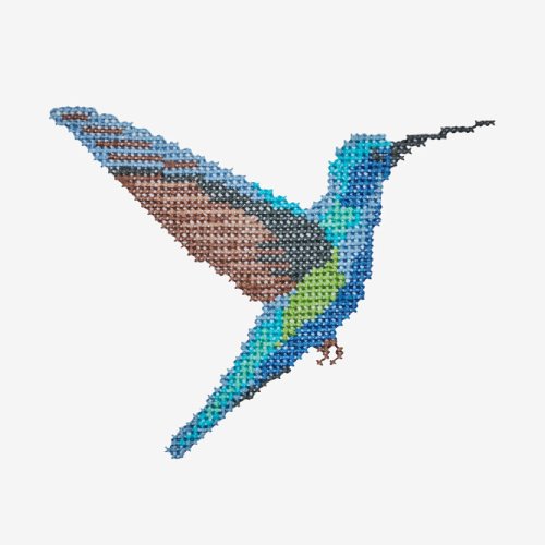 Hummingbird - Free Cross Stitch Pattern